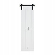 VEVOR PROFESSIONAL BARN STYLE SLIDING DOOR 609X2134 MM MDF WHITE