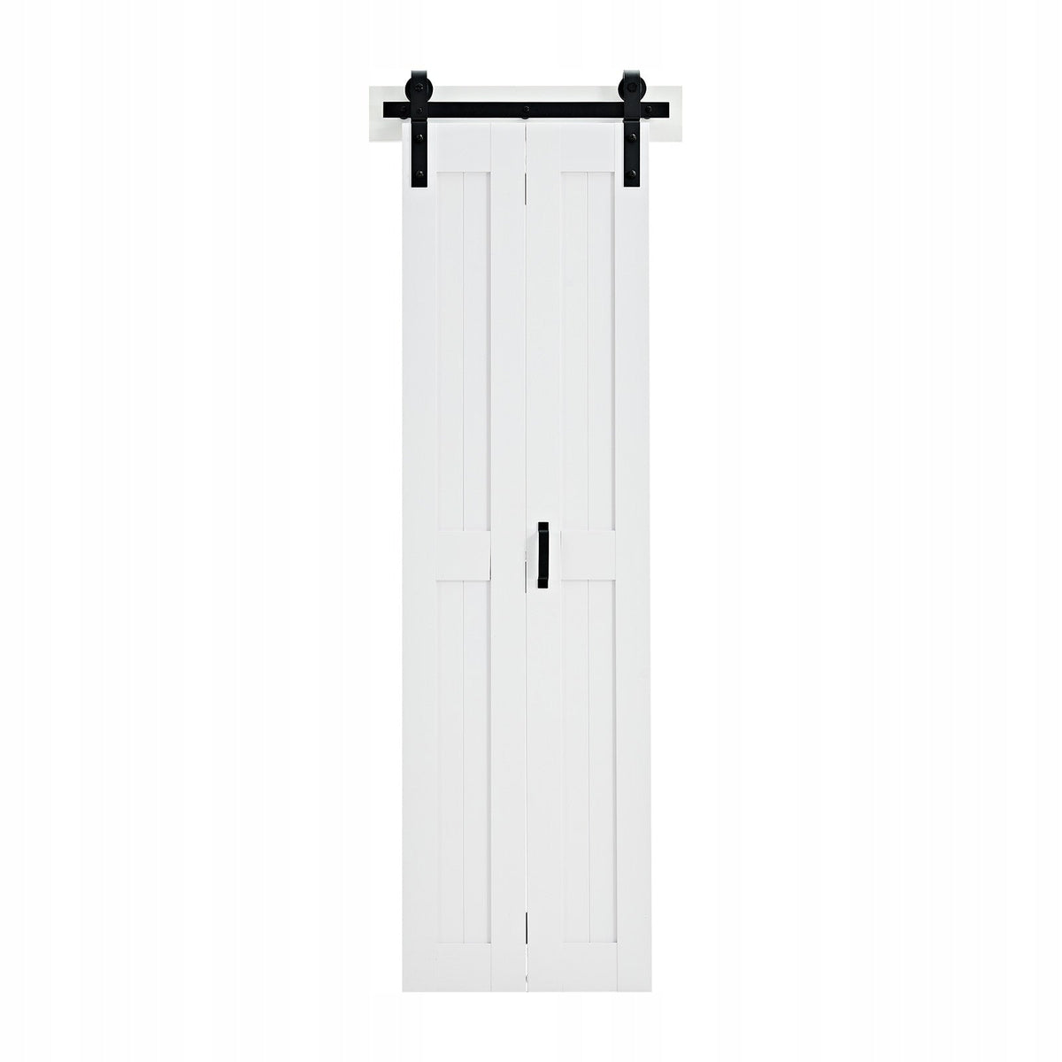 VEVOR PROFESSIONAL BARN STYLE SLIDING DOOR 609X2134 MM MDF WHITE