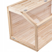 VEVOR WOODEN HAMSTER CAGE 270 DEGREE VIEW 40IN STURDY & EASY