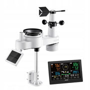 VEVOR 7-in-1 WIRELESS SOLAR WEATHER STATION 7.5 INCH IPX6 POWERFUL