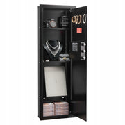 VEVOR WALL SAFE WITH PASSWORD AND KEY STRONG STEEL WITH ALARM AND SHELVES
