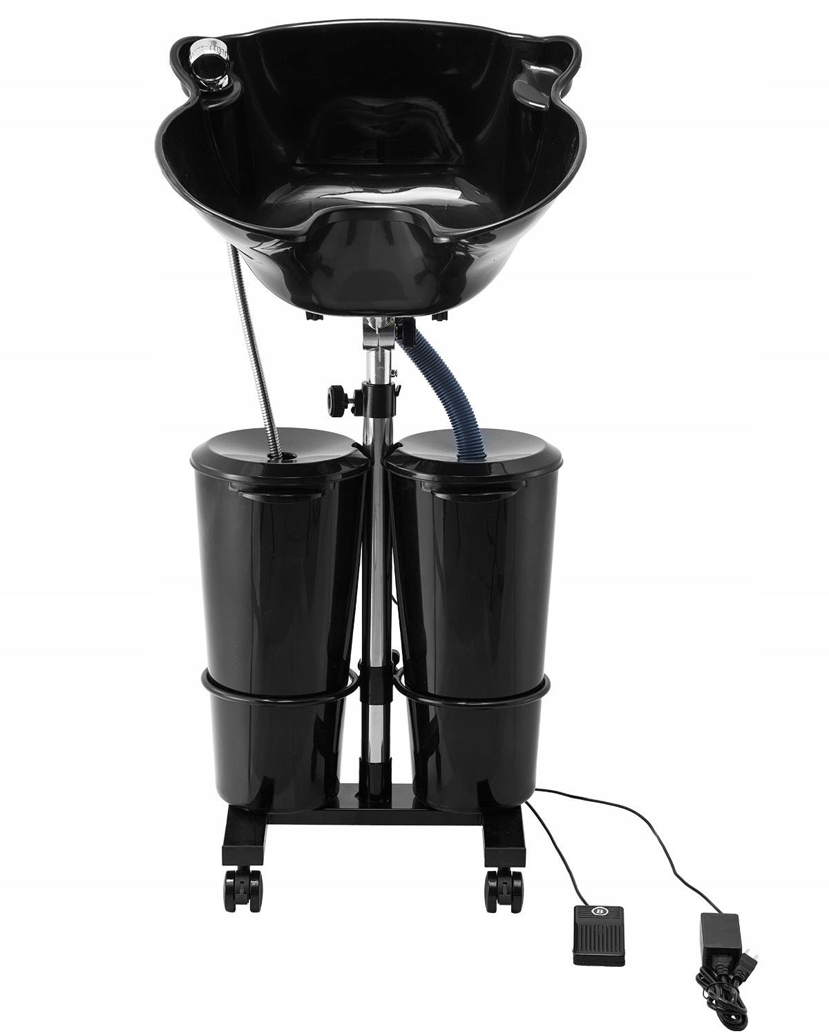 VEVOR HAIRDRESSER'S SINK WITH ELECTRIC PUMP ADJUSTABLE HEIGHT SOLID