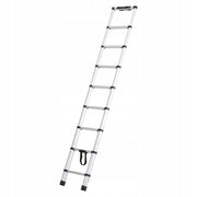 VEVOR 2.6M TELESCOPIC LADDER ALUMINUM EXTENSION STRONG LIGHTWEIGHT