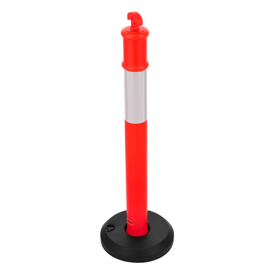 VEVOR 2-Piece Traffic Delimiter Posts 114 cm with Fillable Base