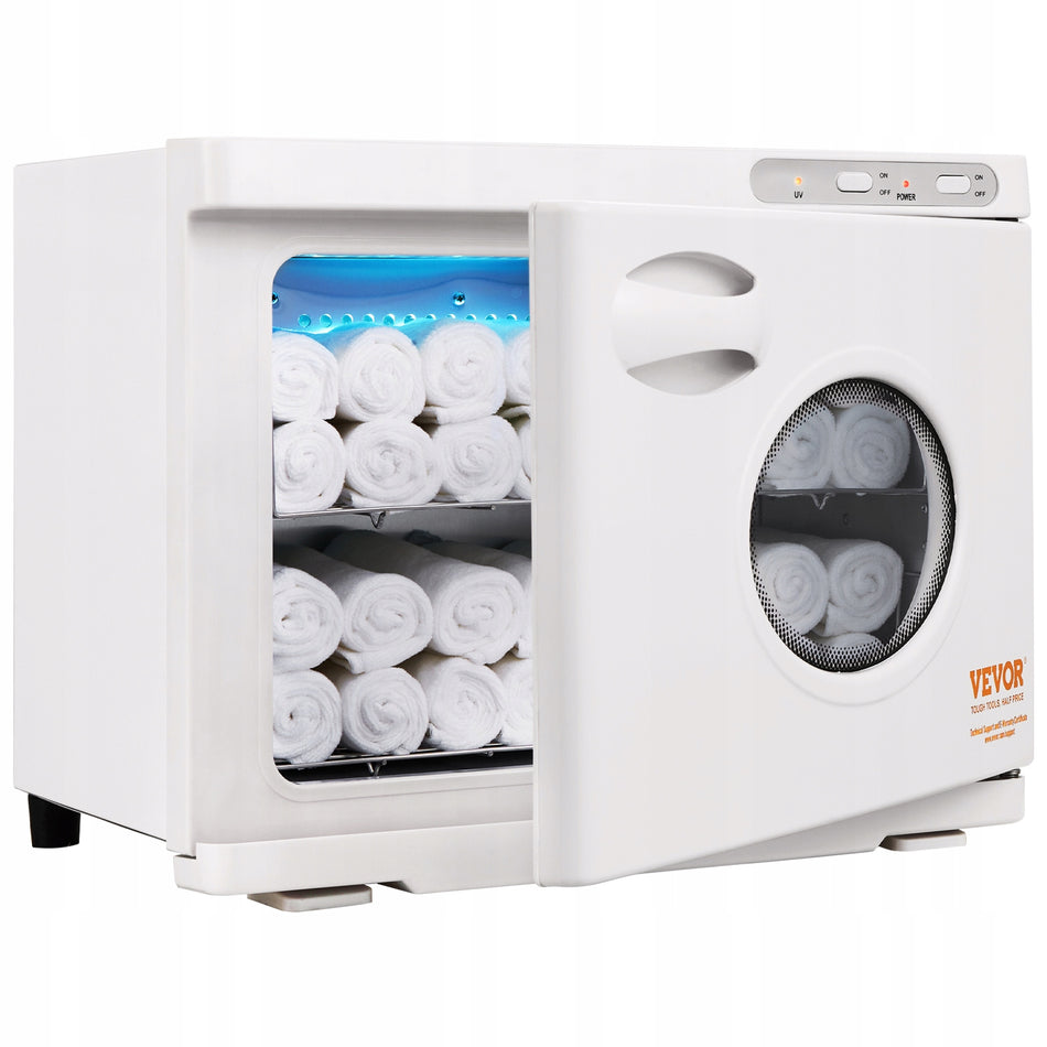 VEVOR TOWEL WARMER 23L PREMIUM 50-60 PCS UV STERILIZATION WHITE