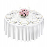 VEVOR 6 PCS ROUND TABLECLOTHS 3352 MM POLYESTER STRONG WRINKLE-FREE
