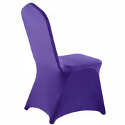 VEVOR CHAIR COVERS 50 PCS PURPLE STRETCH WASHABLE FOR PARTIES