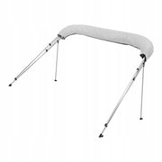 VEVOR BIMINI TOP BOAT COVER 4 ARCHES 600D ALUMINUM WATERPROOF UV