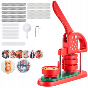 VEVOR 58 MM BUTTON PRESS COMPLETE SET ERGONOMIC MACHINE