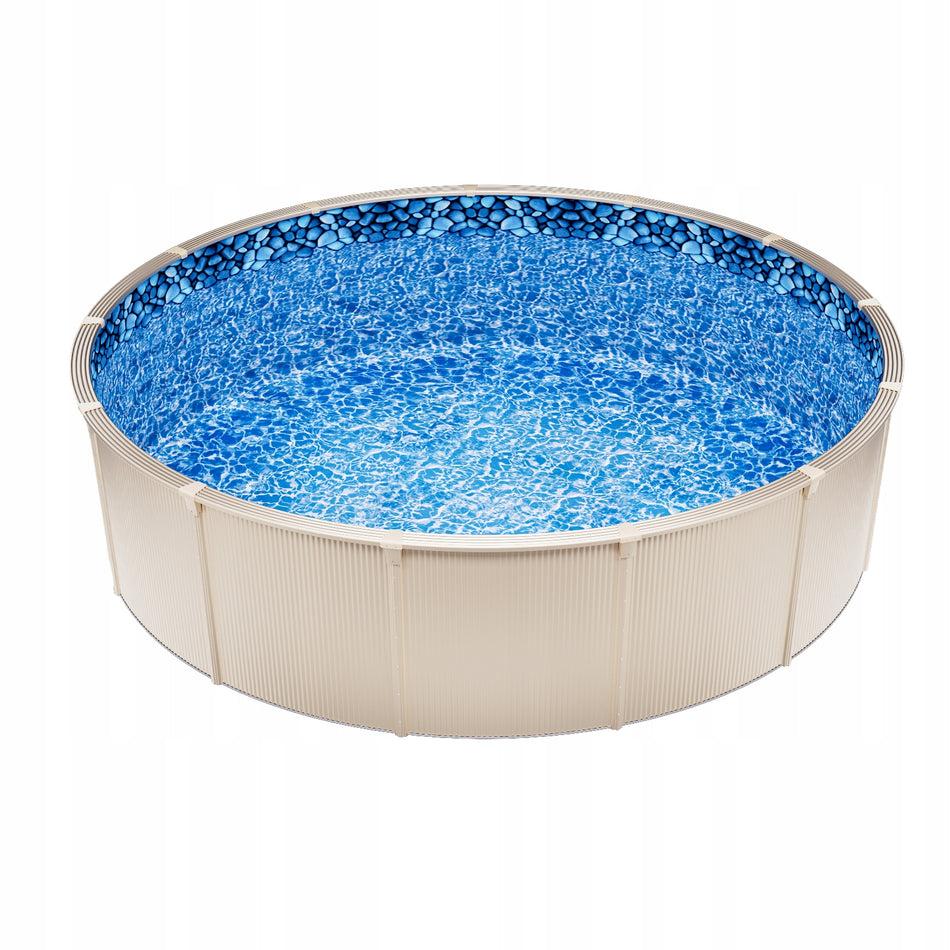 PREMIUM ROUND SWIMMING POOL LINER VEVOR 732X147 CM VINYL RESISTANT