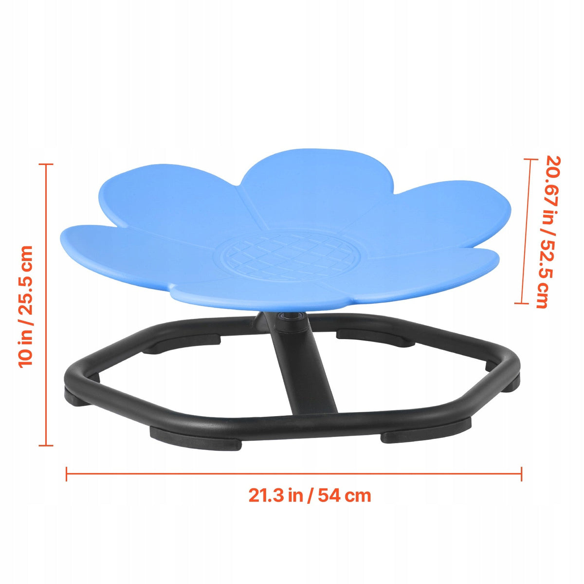 VEVOR KIDS SWIVEL CHAIR 360 SENSORY STRONG BLUE 100KG
