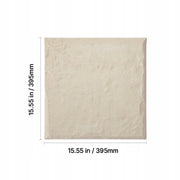 VEVOR DURABLE GARDEN SLABS 4 PCS 395X395MM DECORATIVE BEIGE SLAB PC
