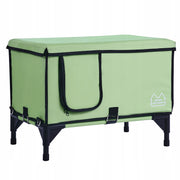 VEVOR RAISED HEATED CAT HOUSE WATERPROOF STURDY WITH CUSHION