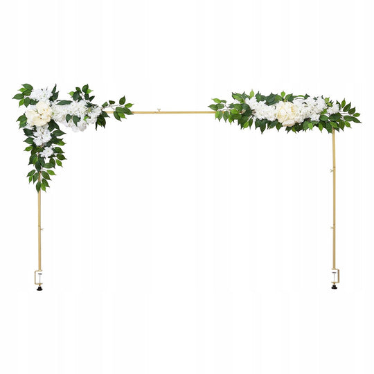 VEVOR 711-2489MM GOLD ADJUSTABLE TABLE ARCH STABLE DECORATIVE PREMIUM