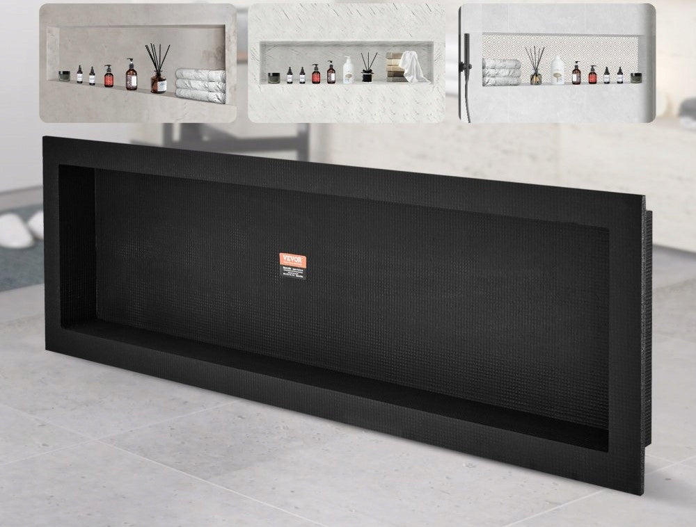 VEVOR Professional Shower Niche 40.64X71.12X10.16 CM Waterproof