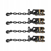 VEVOR 50.8 X 3048 MM WHEEL TIE-DOWN STRAP WITH HEAVY-DUTY HOOKS STRONG AND DURABLE
