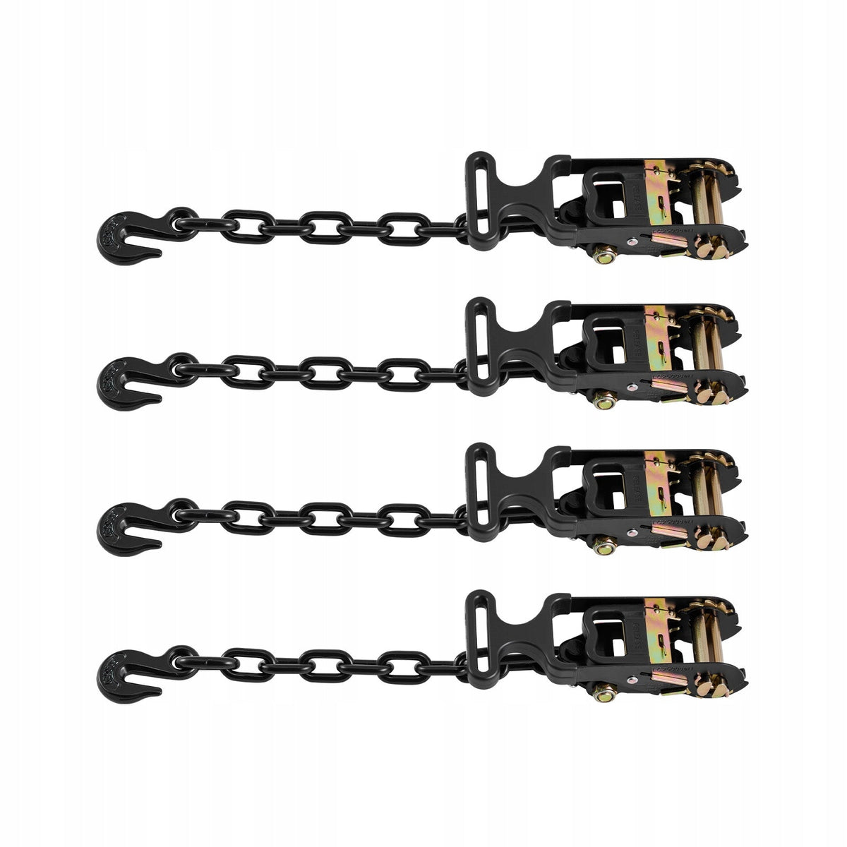 VEVOR 50.8 X 3048 MM WHEEL TIE-DOWN STRAP WITH HEAVY-DUTY HOOKS STRONG AND DURABLE