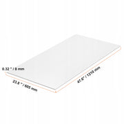 SET OF 5 VEVOR POLYCARBONATE GREENHOUSE PANELS 1210X605X8MM STRONG