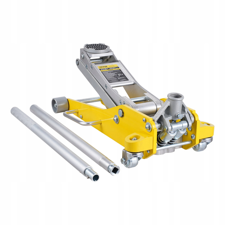 VEVOR 3T HYDRAULIC JACK LOW PROFILE ALUMINUM STRONG SOLID