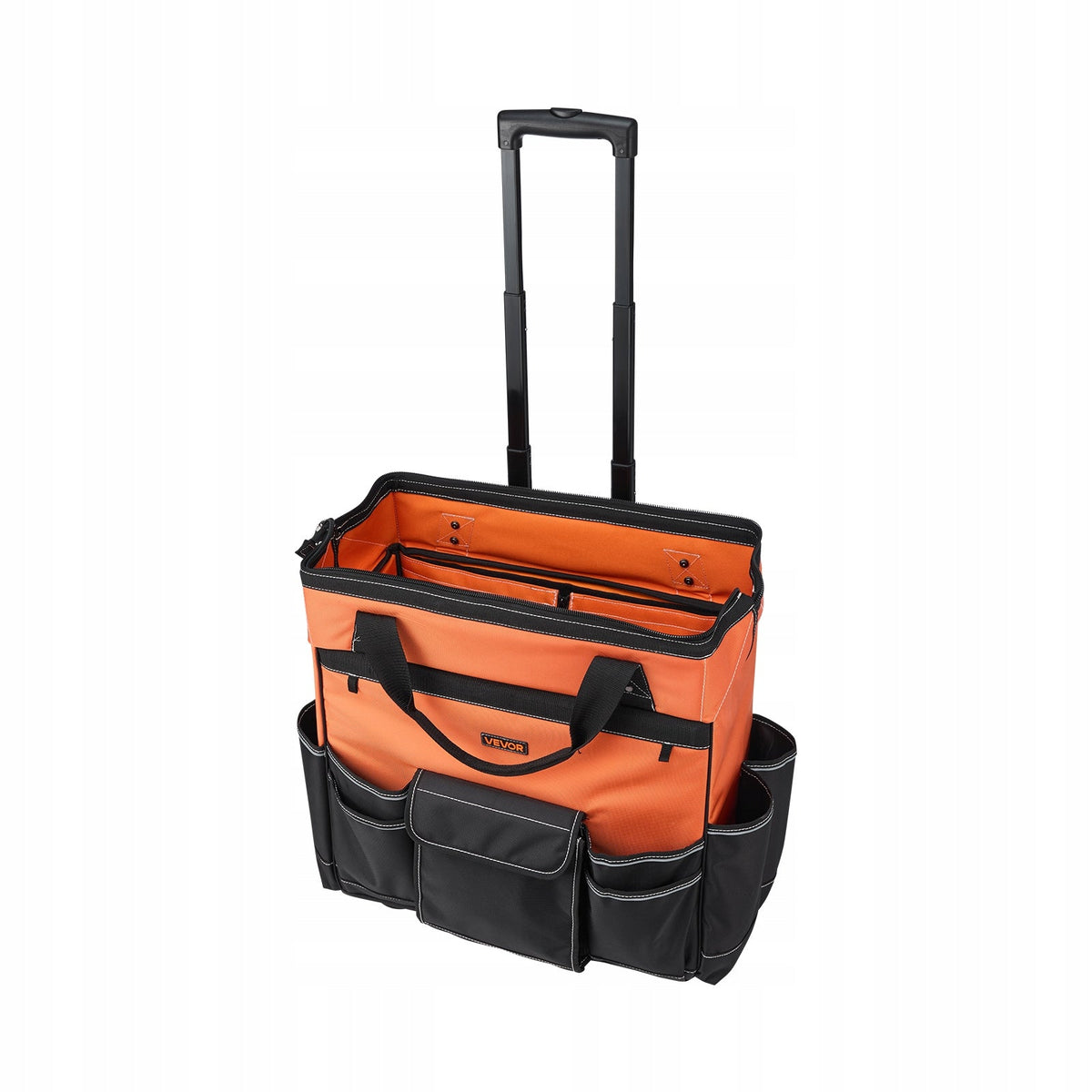 VEVOR TOOL BAG WITH WHEELS 27 POCKETS 50 KG LOAD CAPACITY ROBUST