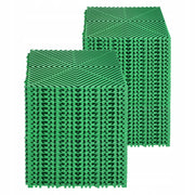 VEVOR DRAINAGE MAT 50 PCS 31X31 CM PP INTERLOCKING ANTI-SLIP PREMIUM