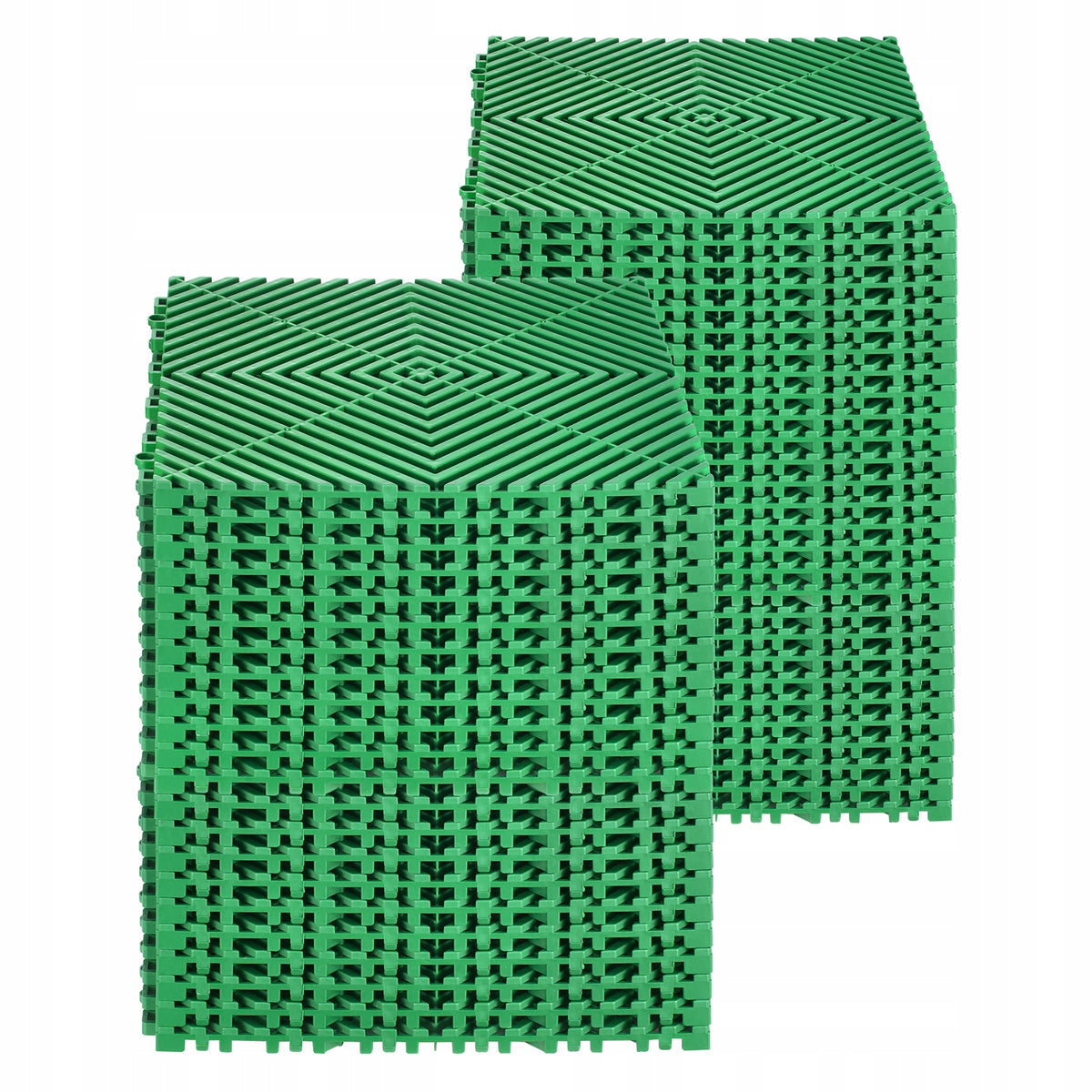 VEVOR DRAINAGE MAT 50 PCS 31X31 CM PP INTERLOCKING ANTI-SLIP PREMIUM