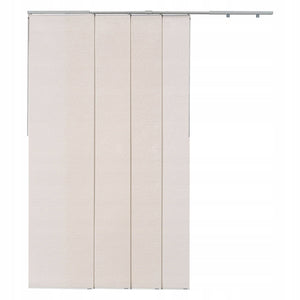 VEVOR PANEL CURTAINS EXTENDABLE TRACK 116-218 CM 4 PANELS POLYESTER
