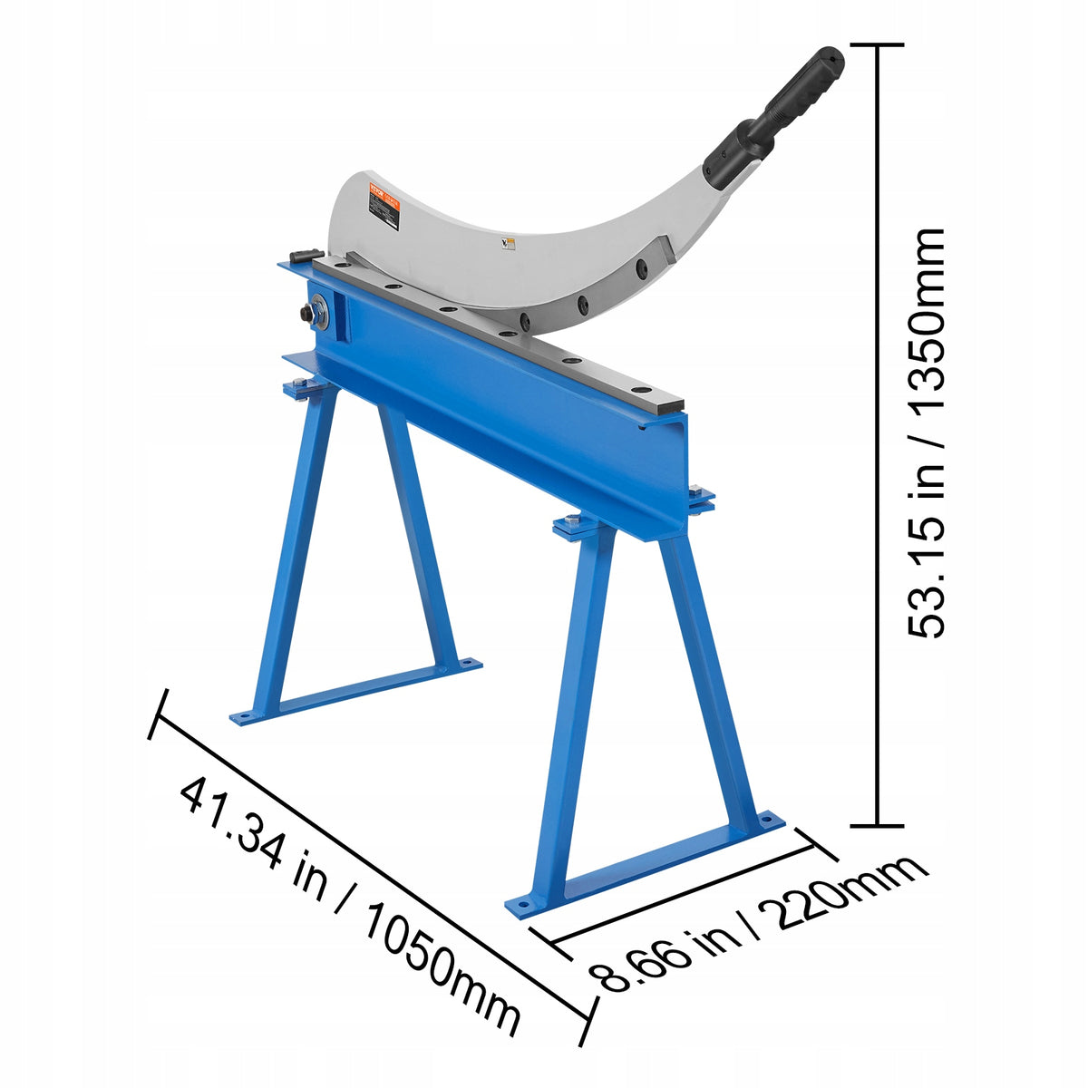 VEVOR 32" MANUAL SHEET METAL SHEARS TABLE CUTTER 800MM HEAVY DUTY Q235