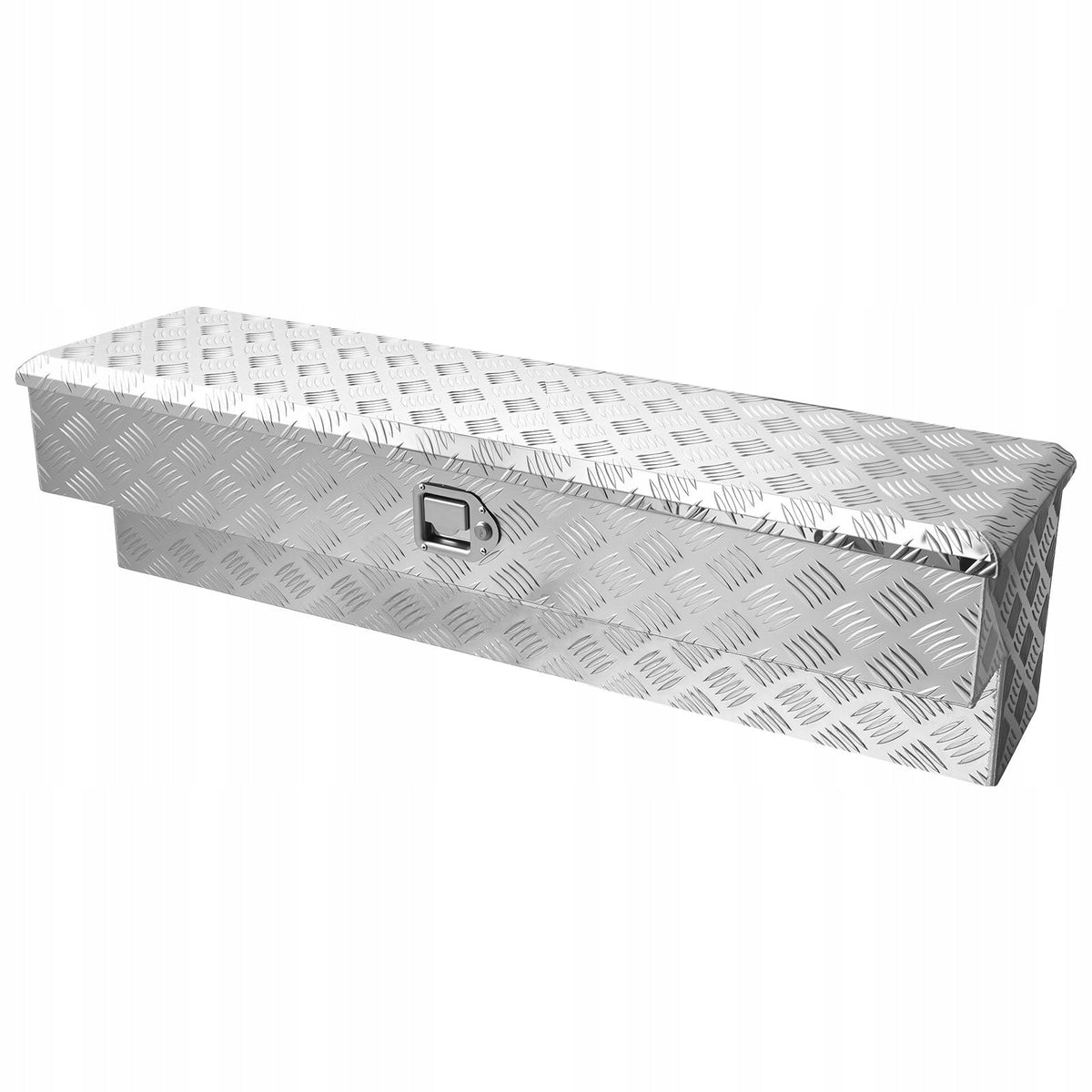 VEVOR HEAVY DUTY ALUMINUM TOOL BOX 101L G-STYLE LOCK SILVER