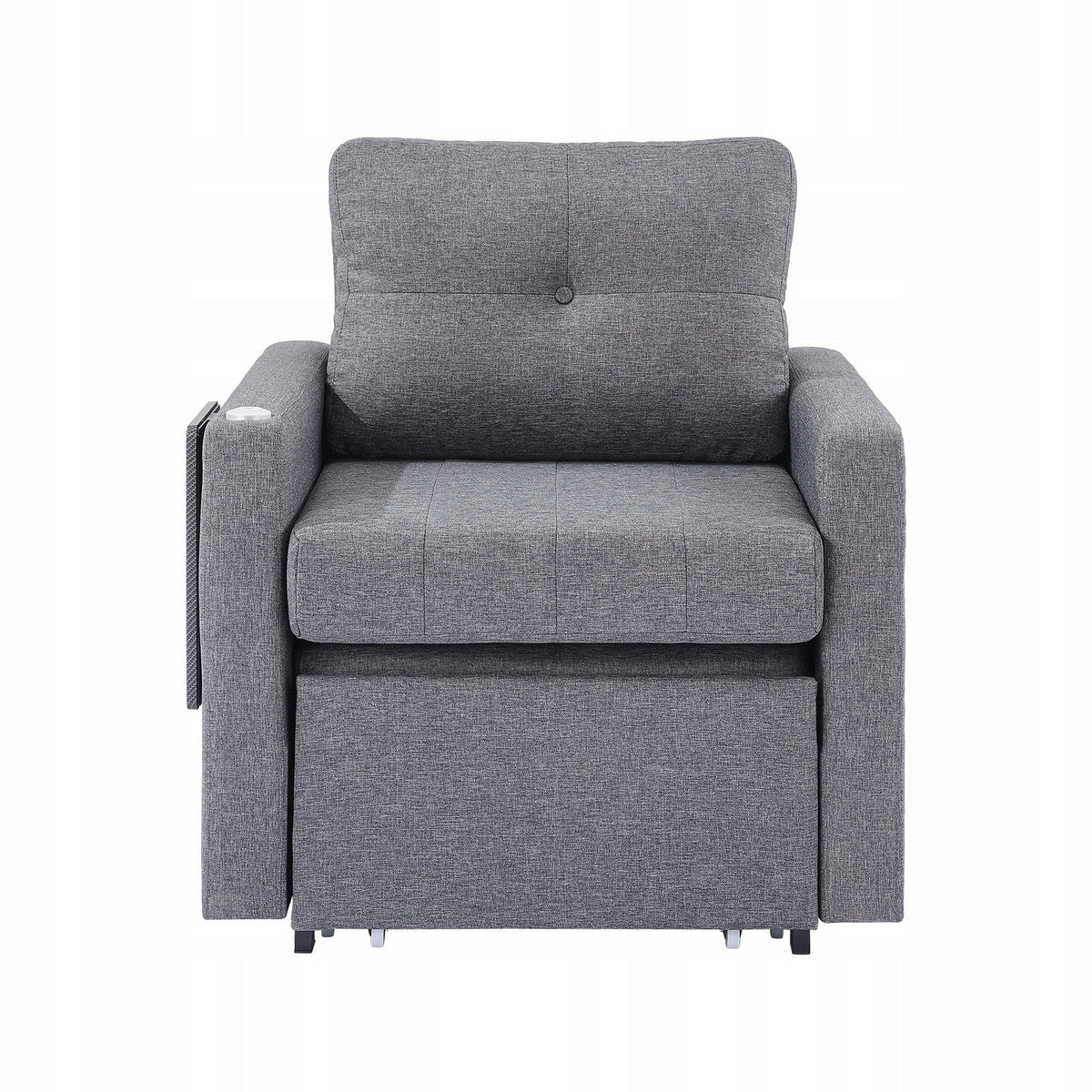 VEVOR PREMIUM SOFA BED WITH SIDE POCKET CUSHION ARMREST