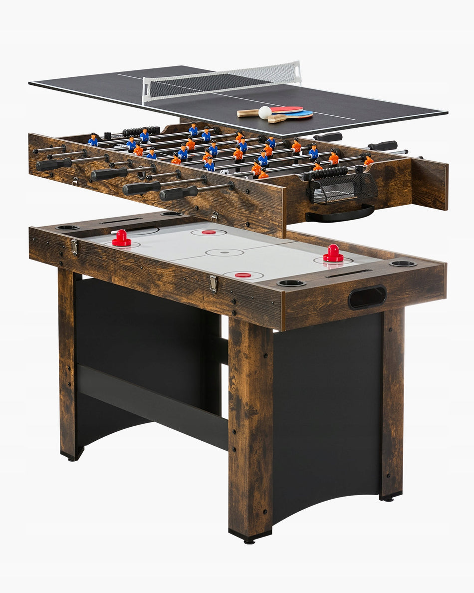 VEVOR PROFESSIONAL 3-IN-1 AIR HOCKEY TABLE 214 CM WITH ACCESSORIES