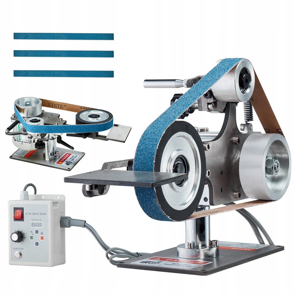 VEVOR 762X25 4MM 550W PROFESSIONAL BELT SANDER WITH REGULATION