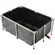 VEVOR 480L PROFESSIONAL FISH POND PVC STAINLESS STEEL FRAME VALVE