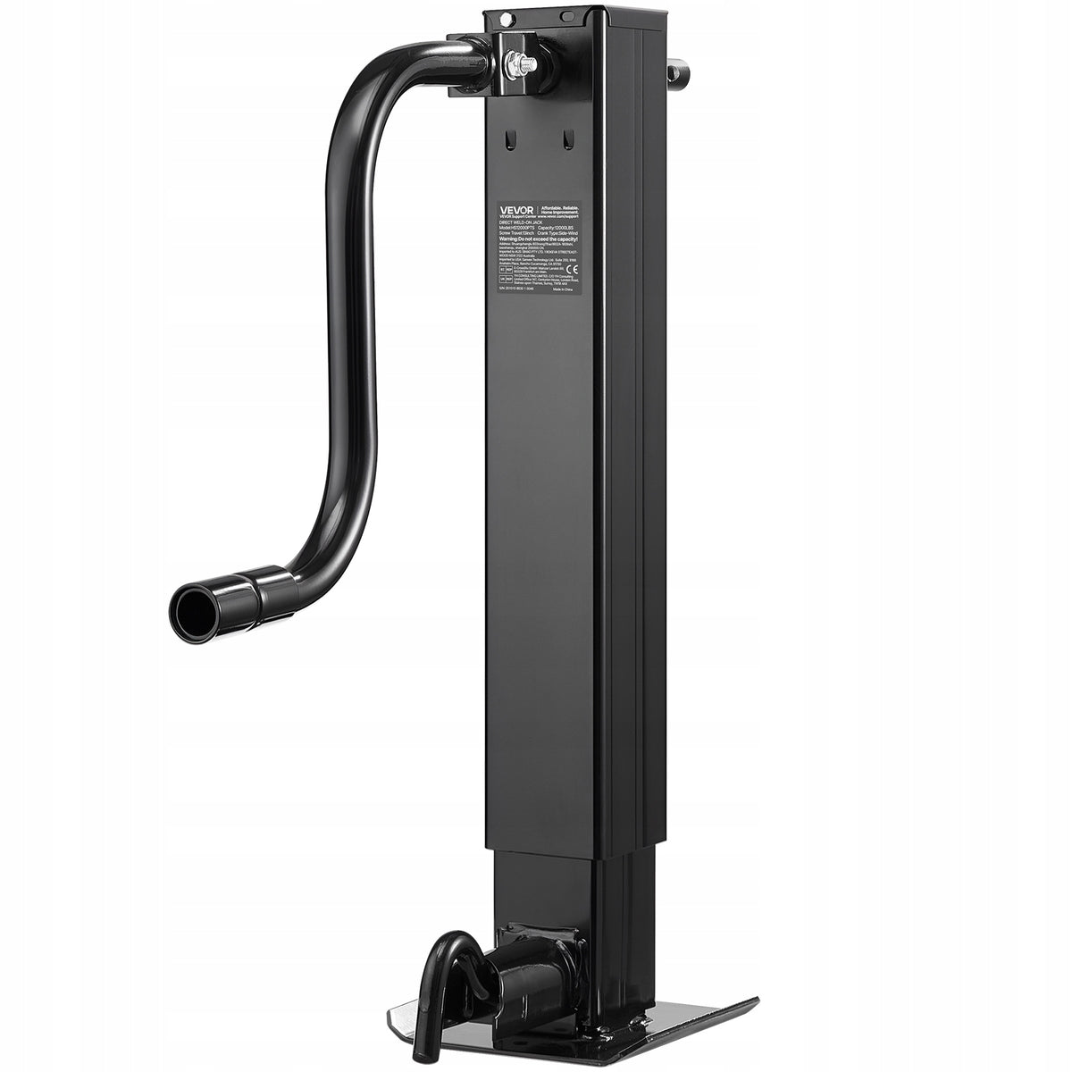 VEVOR TRAILER JACK 5443 KG CAPACITY CRANK SUPPORT SOLID AND DURABLE