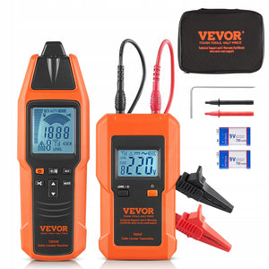 VEVOR PROFESSIONAL CABLE LOCATOR 12-600V WIRE DETECTOR