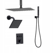 VEVOR PROFESSIONAL SHOWER KIT 12-INCH RAINFALL 6-INCH HEAD