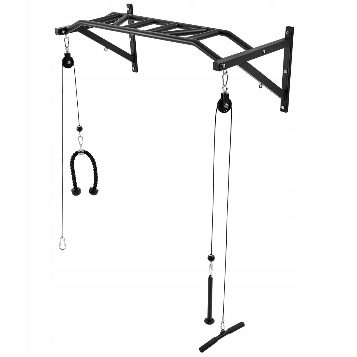 VEVOR PROFESSIONAL PULL-UP BAR 127 CM STRONG STEEL WALL MOUNTED