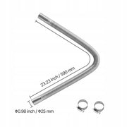 VEVOR EXHAUST PIPE FLEXIBLE EXHAUST HOSE 600MM STAINLESS STEEL
