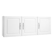 VEVOR SOLID WALL CABINET FOR LAUNDRY ROOM 2-TIER 3 DOORS WHITE