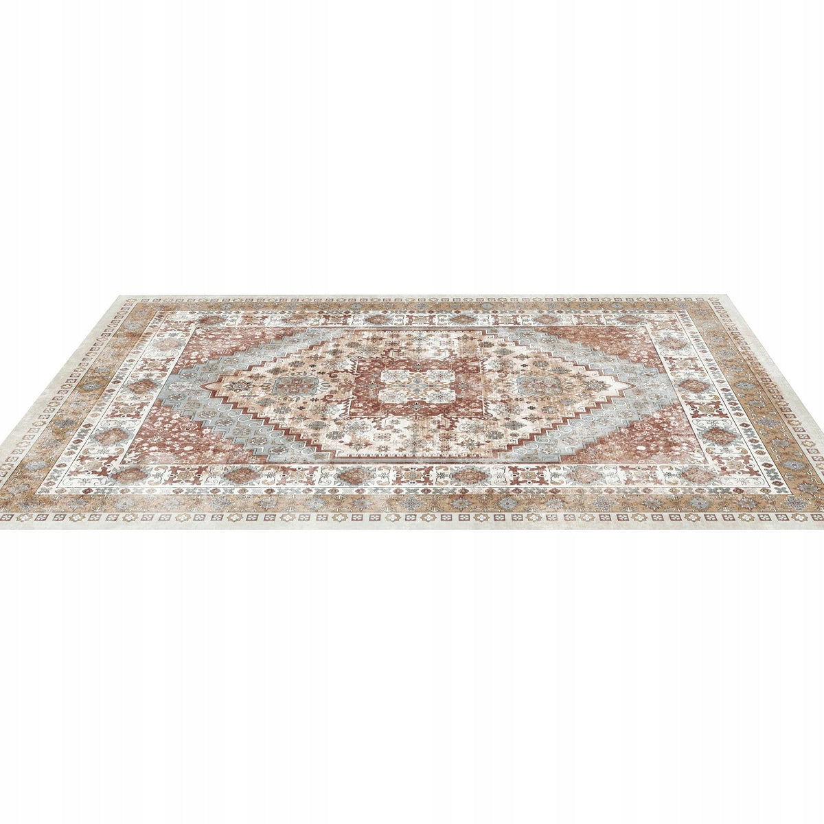 VEVOR CARPET 2743X3658 MM SHORT PILE WASHABLE NON-SLIP