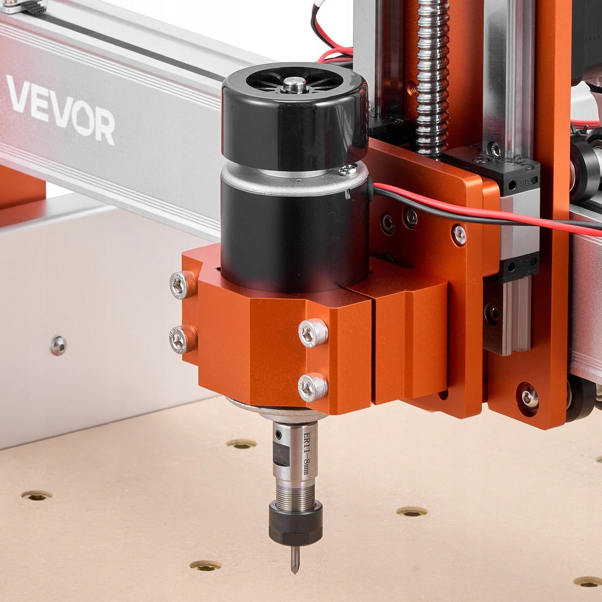 CNC MILL VEVOR 100W SPINDLE 3-AXIS LARGE AREA 400X400X95MM PREMIUM