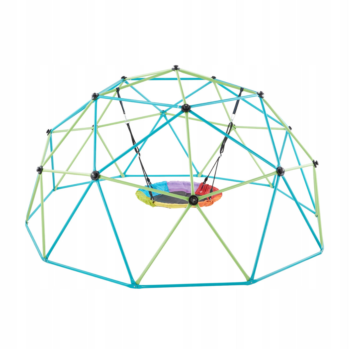 VEVOR GEOMETRIC CLIMBING DOME 305 CM WITH SWING SOLID
