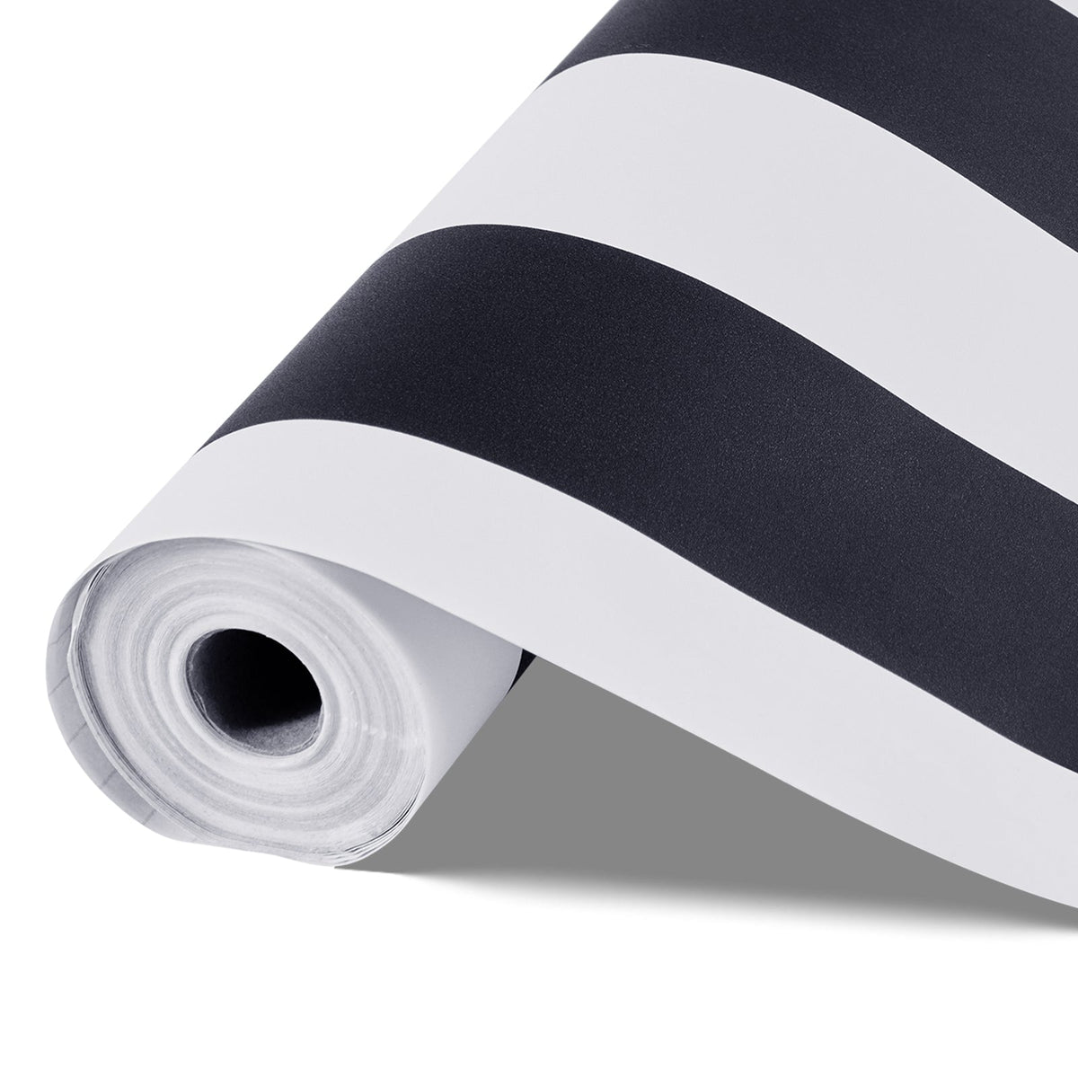 VEVOR SELF-ADHESIVE WALLPAPER 45CM X 15M BLACK AND WHITE GEOMETRIC PREMIUM PVC
