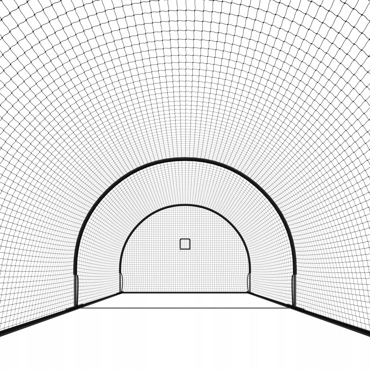 VEVOR 606 x 366 x 250 cm Professional Baseball Batting Cage Net