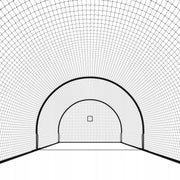 VEVOR 606 x 366 x 250 cm Professional Baseball Batting Cage Net