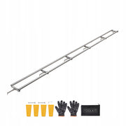 PROFESSIONAL VEVOR 4.5M 6 SETS ALUMINUM RAIL GUIDE SYSTEM
