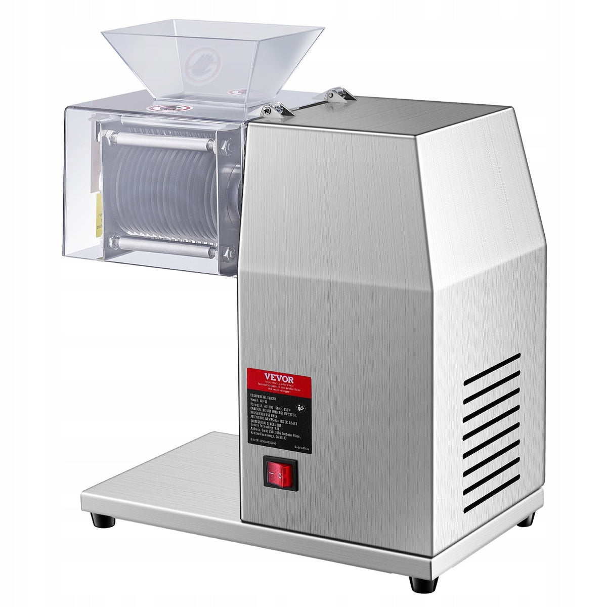 VEVOR 850W 250KG/H COMMERCIAL ELECTRIC MEAT SLICER ROBUST