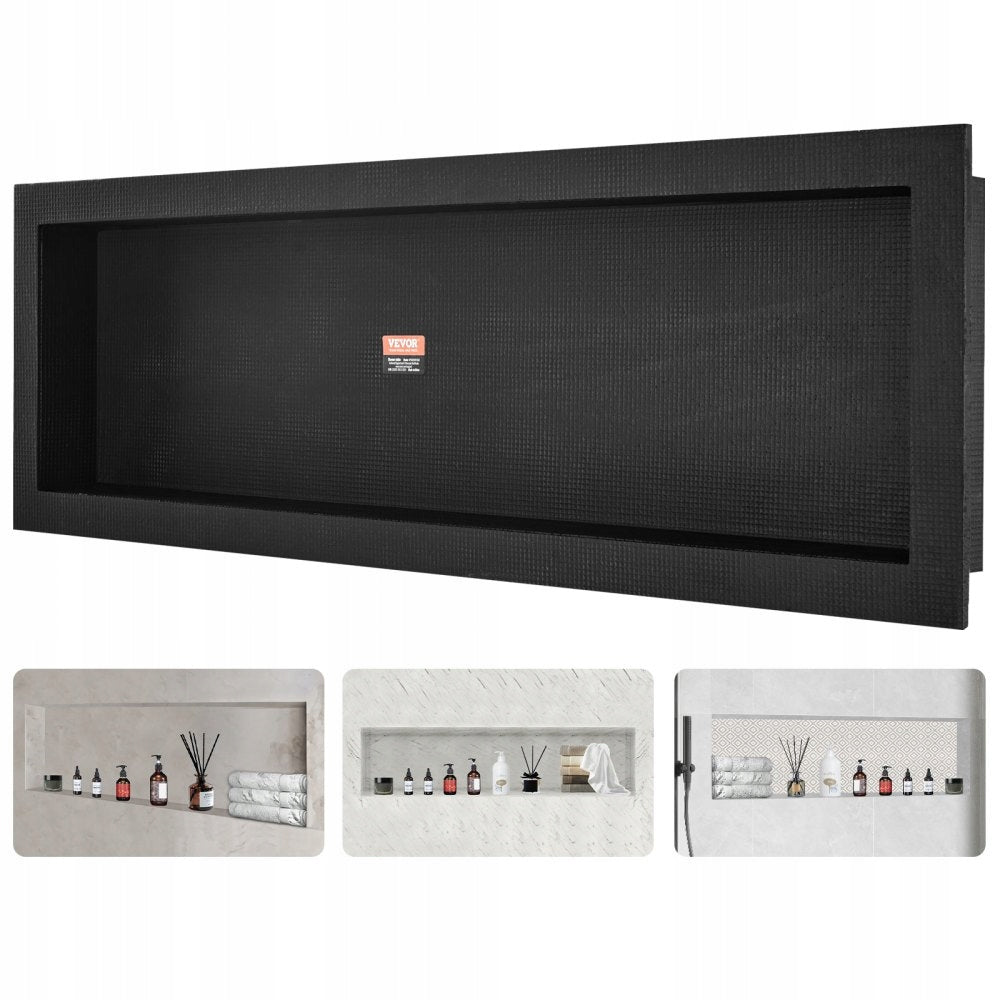 VEVOR Professional Shower Niche 40.64X71.12X10.16 CM Waterproof