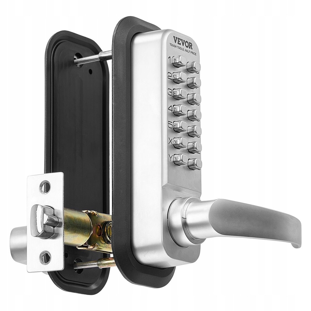 VEVOR 14-Key Double-Sided Heavy-Duty Mechanical Keyless Lock