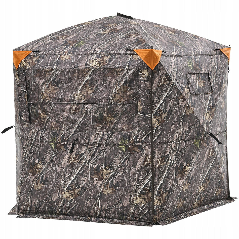 VEVOR 6-7 PERSON HUNTING TENT WATERPROOF CAMOUFLAGE BLIND HEAVY-DUTY